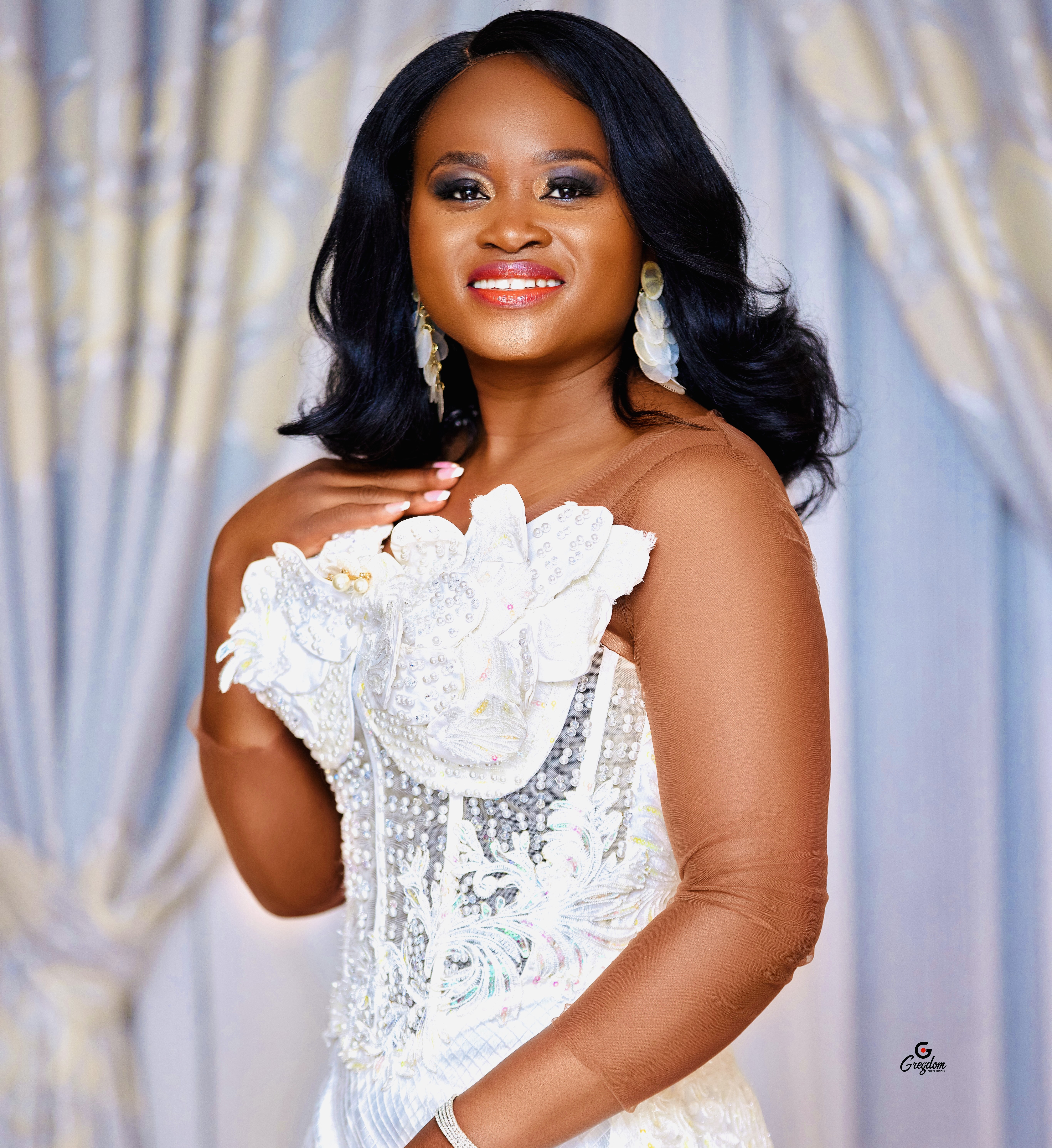 Juliet Duodu on stage